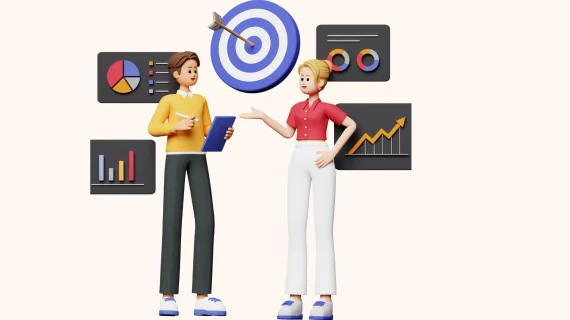 a woman tells about trendsdigitally to another woman